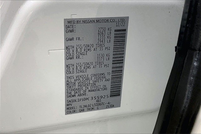 2023 INFINITI QX60 LUXE