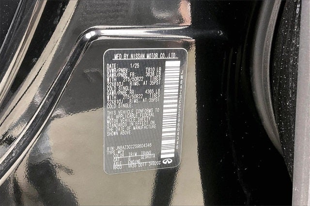 2025 INFINITI QX80 AUTOGRAPH