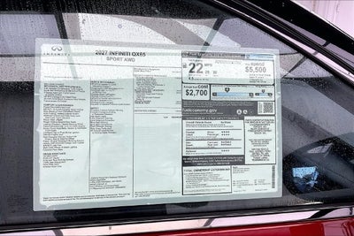 2027 INFINITI QX65 SPORT InStock