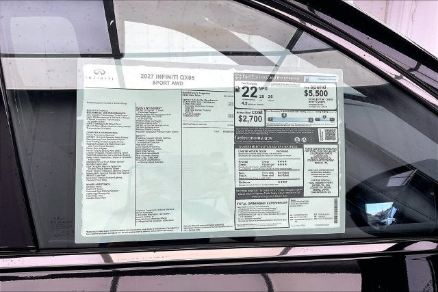 2027 INFINITI QX65 SPORT InStock