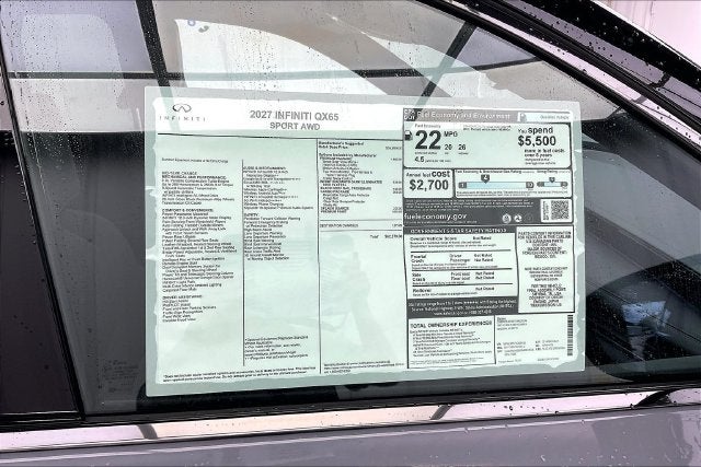 2027 INFINITI QX65 SPORT InStock