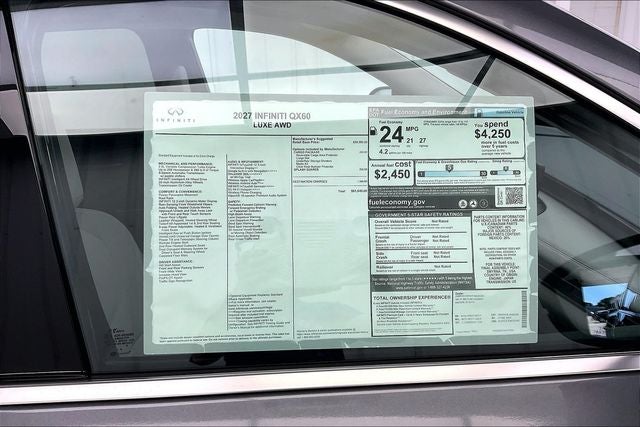 2027 INFINITI QX60 LUXE InStock