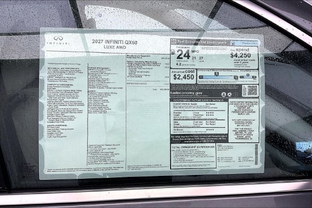 2027 INFINITI QX60 LUXE InStock