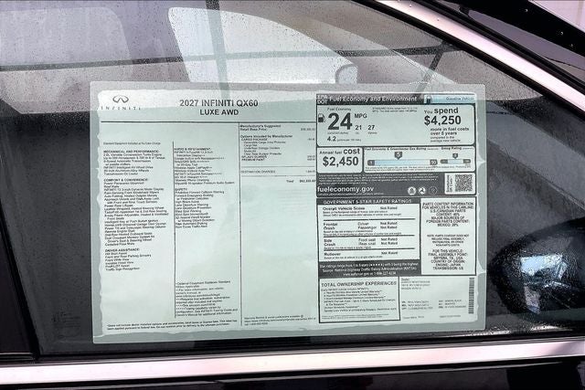 2027 INFINITI QX60 LUXE InStock
