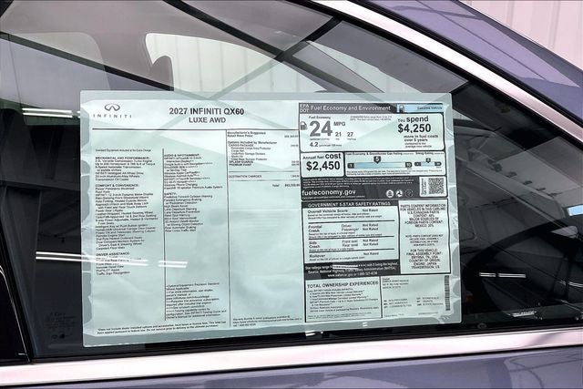 2027 INFINITI QX60 LUXE InStock