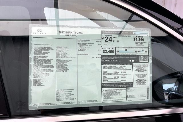 2027 INFINITI QX60 LUXE InStock