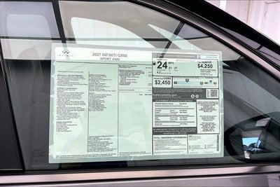 2027 INFINITI QX60 SPORT InStock