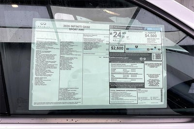 2026 INFINITI QX60 SPORT