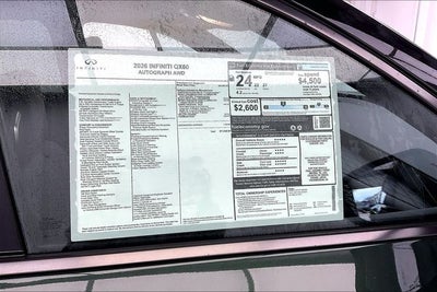 2026 INFINITI QX60 Autograph