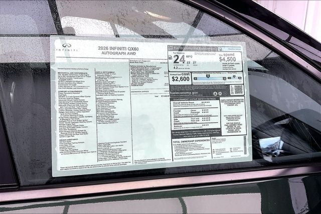 2026 INFINITI QX60 Autograph