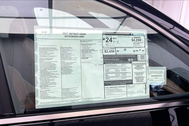 2027 INFINITI QX60 Autograph InStock