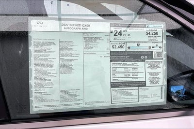 2027 INFINITI QX60 Autograph