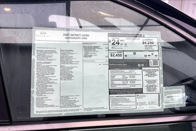 2027 INFINITI QX60 Autograph