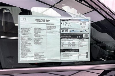 2026 INFINITI QX80 AUTOGRAPH