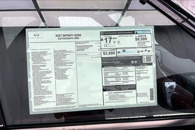 2027 INFINITI QX80 AUTOGRAPH InStock