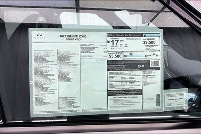 2027 INFINITI QX80 SPORT InStock