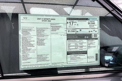 2027 INFINITI QX80 SPORT InStock
