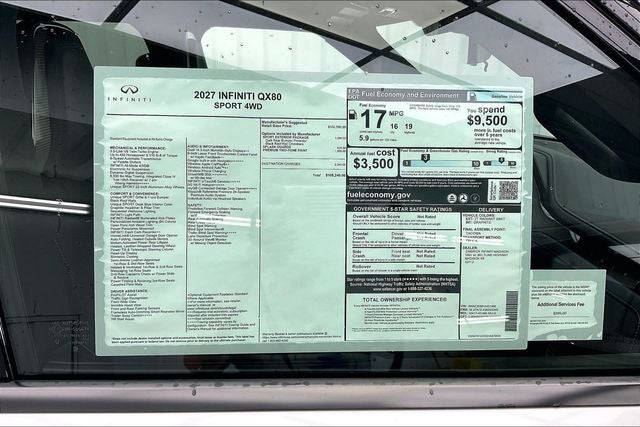 2027 INFINITI QX80 SPORT InStock