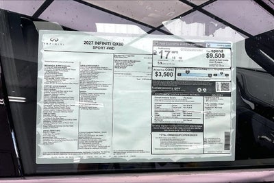 2027 INFINITI QX80 SPORT InStock