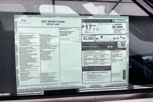 2027 INFINITI QX80 SPORT InStock