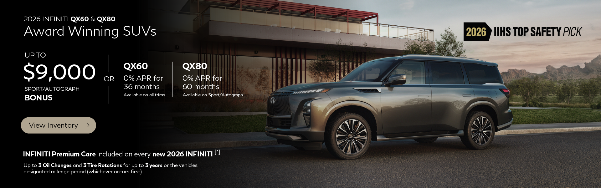  SD 2026 QX60 and QX80 APR Mar