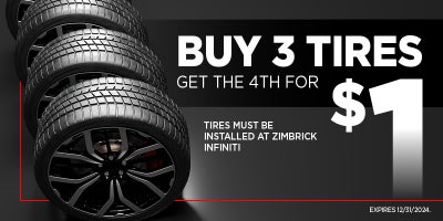 Buy 3 Eligible Tires, Get 4th for $1*